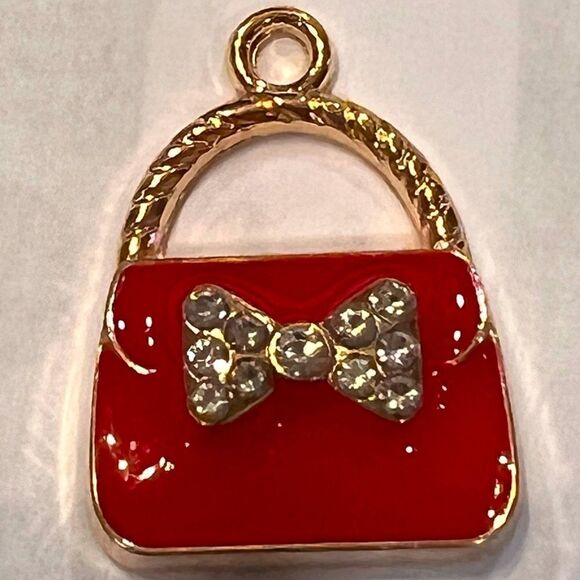 Elegant Handbag Charm Multi Colored - Picture 1 of 1